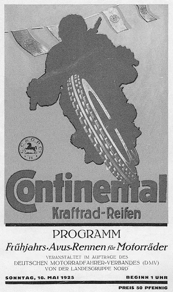 1925-05-10 | AVUS | AVUS-Rennplakate | avus event artwork | avus programme cover | avus poster | carsten riede