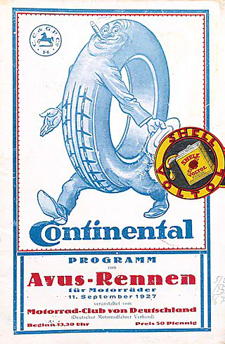 1927-09-11 | AVUS | AVUS-Rennplakate | avus event artwork | avus programme cover | avus poster | carsten riede