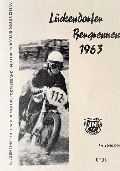1963-08-04 | Lückendorf | DDR-Rennplakate | gdr event artwork | gdr programme cover | gdr poster | carsten riede