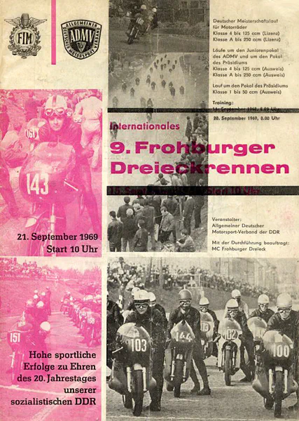 1969-09-21 | Frohburg | DDR-Rennplakate | gdr event artwork | gdr programme cover | gdr poster | carsten riede