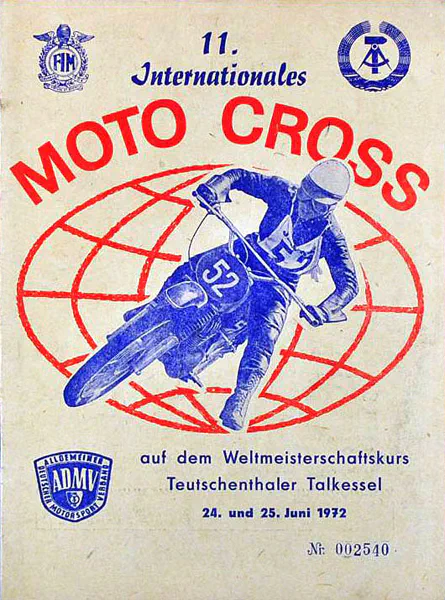 1972-06-24 | Teutschenthal | DDR-Rennplakate | gdr event artwork | gdr programme cover | gdr poster | carsten riede