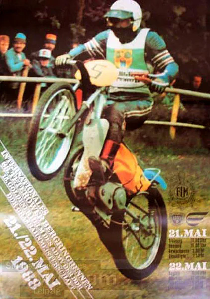 1988-05-21 | Teterow | DDR-Rennplakate | gdr event artwork | gdr programme cover | gdr poster | carsten riede