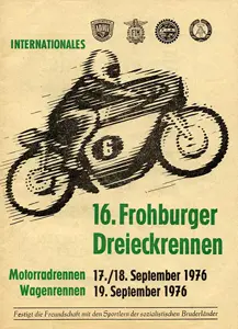 1976-09-19 | Frohburg | DDR-Rennplakate | gdr event artwork | gdr programme cover | gdr poster | carsten riede