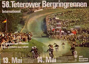 1978-05-13 | Teterow | DDR-Rennplakate | gdr event artwork | gdr programme cover | gdr poster | carsten riede