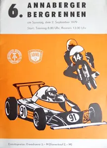 1979-09-02 | Annaberg | DDR-Rennplakate | gdr event artwork | gdr programme cover | gdr poster | carsten riede