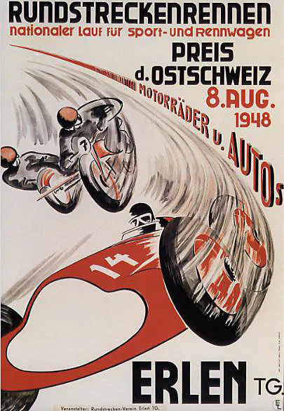 1948-08-08 | Preis der Ostschweiz | Erlen | Formula 1 Event Artworks | formula 1 event artwork | formula 1 programme cover | formula 1 poster | carsten riede