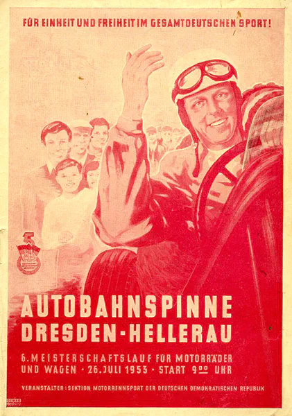 1953-07-26 | Dresden Autobahnschleife | Dresden | Formula 1 Event Artworks | formula 1 event artwork | formula 1 programme cover | formula 1 poster | carsten riede