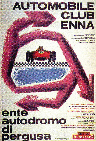 1964-08-16 | Gran Premio Del Mediterraneo | Pergusa | Formula 1 Event Artworks | formula 1 event artwork | formula 1 programme cover | formula 1 poster | carsten riede