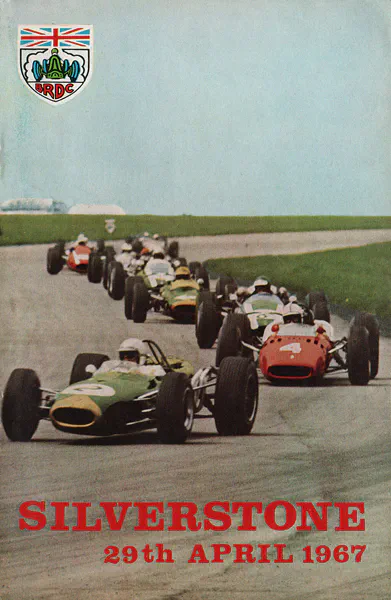 1967-04-29 | International Trophy | Silverstone | Formula 1 Event Artworks | formula 1 event artwork | formula 1 programme cover | formula 1 poster | carsten riede