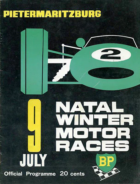1967-07-09 | Natal Winter Trophy | Pietermaritzburg | Formula 1 Event Artworks | formula 1 event artwork | formula 1 programme cover | formula 1 poster | carsten riede