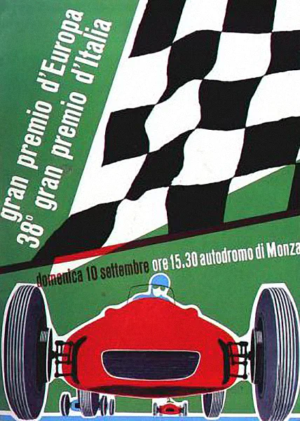 1967-09-10 | Gran Premio D`Italia | Monza | Formula 1 Event Artworks | formula 1 event artwork | formula 1 programme cover | formula 1 poster | carsten riede