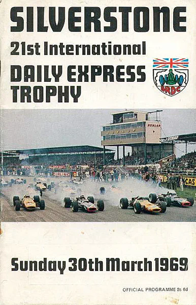 1969-03-30 | International Trophy | Silverstone | Formula 1 Event Artworks | formula 1 event artwork | formula 1 programme cover | formula 1 poster | carsten riede