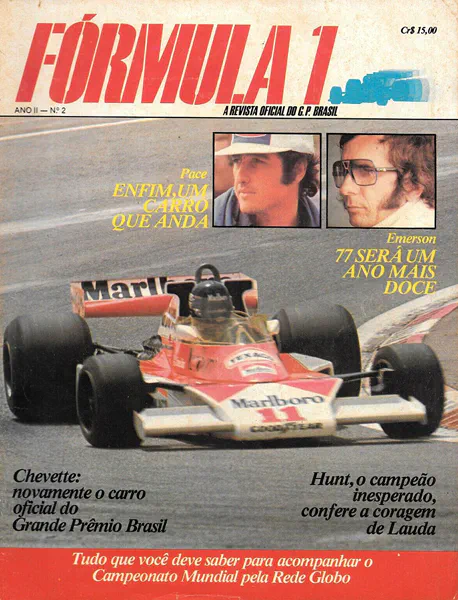 1977-01-23 | Grande Premio Do Brasil | Interlagos | Formula 1 Event Artworks | formula 1 event artwork | formula 1 programme cover | formula 1 poster | carsten riede