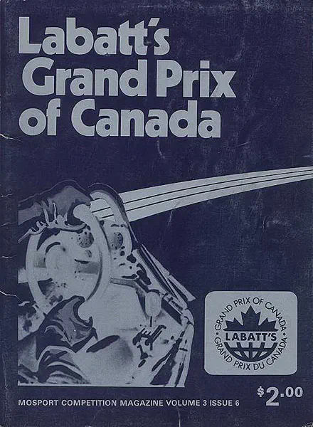 1977-10-09 | Canadian Grand Prix | Mosport | Formula 1 Event Artworks | formula 1 event artwork | formula 1 programme cover | formula 1 poster | carsten riede