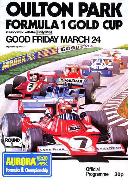 1978-03-24 | International Gold Cup | Oulton Park | Formula 1 Event Artworks | formula 1 event artwork | formula 1 programme cover | formula 1 poster | carsten riede