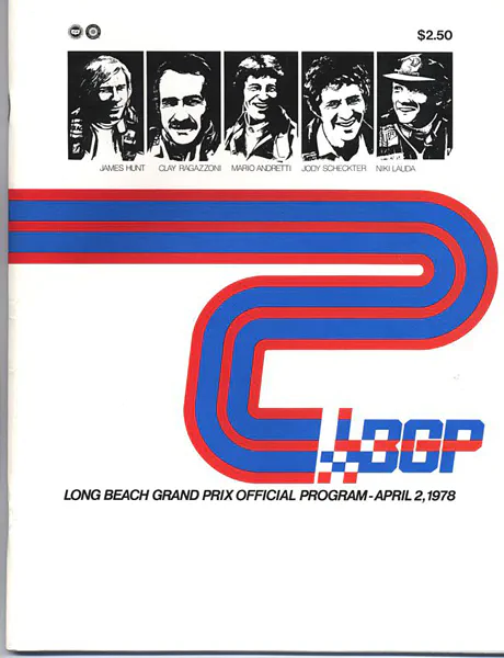 1978-04-02 | United States Grand Prix | Long Beach | Formula 1 Event Artworks | formula 1 event artwork | formula 1 programme cover | formula 1 poster | carsten riede