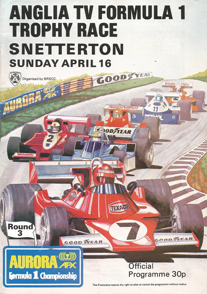 1978-04-16 | Anglia Television Trophy | Snetterton | Formula 1 Event Artworks | formula 1 event artwork | formula 1 programme cover | formula 1 poster | carsten riede