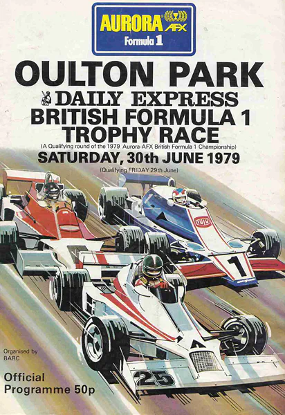1979-06-30 | Daily Express Trophy | Oulton Park | Formula 1 Event Artworks | formula 1 event artwork | formula 1 programme cover | formula 1 poster | carsten riede
