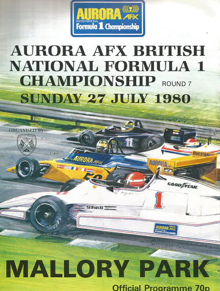 1980-07-27 | A.T.V. Trophy | Mallory Park | Formula 1 Event Artworks | formula 1 event artwork | formula 1 programme cover | formula 1 poster | carsten riede