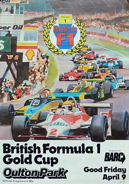 1982-04-09 | International Gold Cup | Oulton Park | Formula 1 Event Artworks | formula 1 event artwork | formula 1 programme cover | formula 1 poster | carsten riede