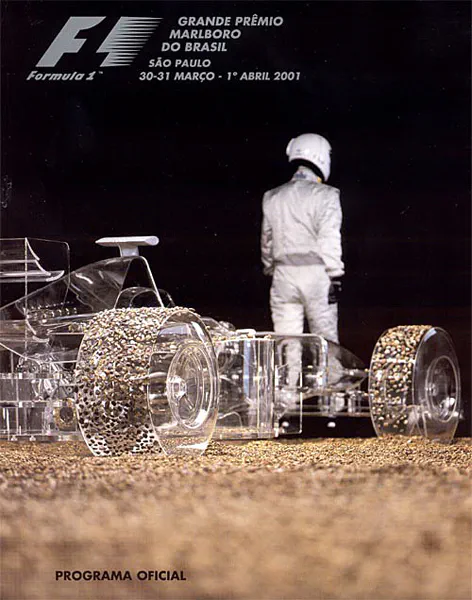 2001-04-01 | Grande Premio Do Brasil | Interlagos | Formula 1 Event Artworks | formula 1 event artwork | formula 1 programme cover | formula 1 poster | carsten riede