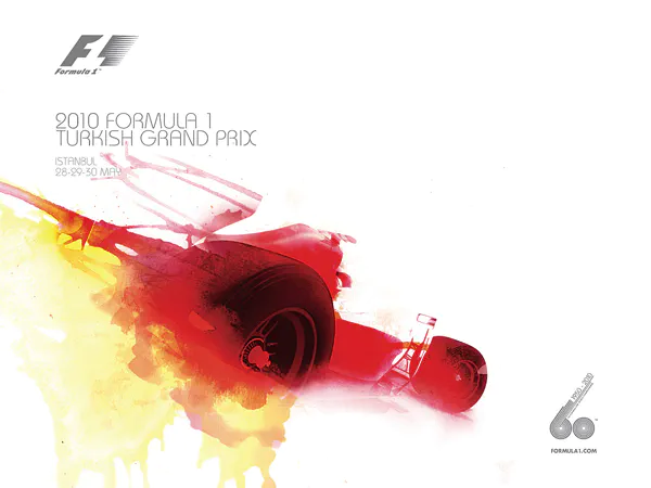 2010-05-30 | Turkish Grand Prix | Istanbul | Formula 1 Event Artworks | formula 1 event artwork | formula 1 programme cover | formula 1 poster | carsten riede