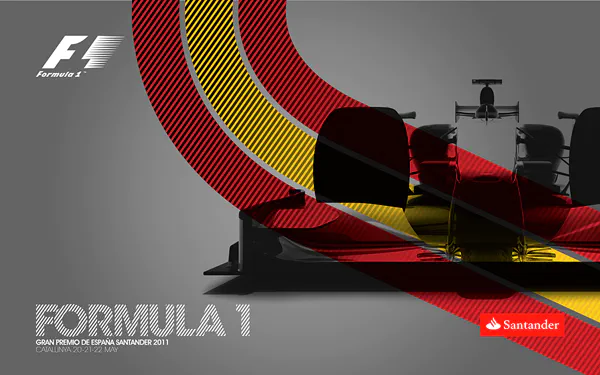 2011-05-22 | Gran Premio De Espana | Barcelona | Formula 1 Event Artworks | formula 1 event artwork | formula 1 programme cover | formula 1 poster | carsten riede