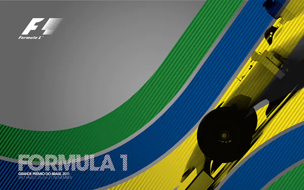2011-11-27 | Grande Premio Do Brasil | Interlagos | Formula 1 Event Artworks | formula 1 event artwork | formula 1 programme cover | formula 1 poster | carsten riede