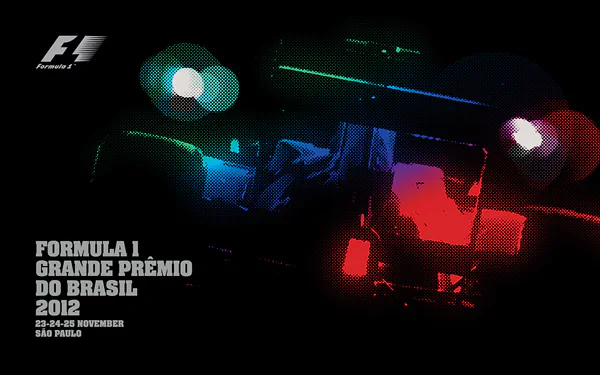 2012-11-25 | Grande Premio Do Brasil | Interlagos | Formula 1 Event Artworks | formula 1 event artwork | formula 1 programme cover | formula 1 poster | carsten riede