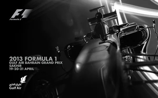 2013-04-21 | Bahrain Grand Prix | Sakhir | Formula 1 Event Artworks | formula 1 event artwork | formula 1 programme cover | formula 1 poster | carsten riede