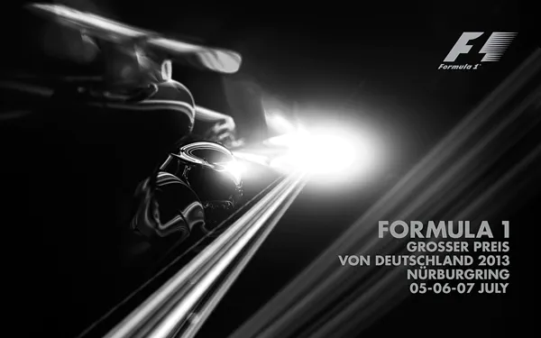 2013-07-07 | Grosser Preis von Deutschland | Nürburgring | Formula 1 Event Artworks | formula 1 event artwork | formula 1 programme cover | formula 1 poster | carsten riede