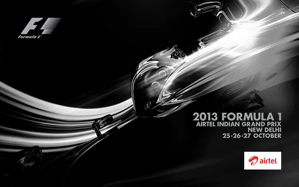 2013-10-27 | Grand Prix Of India | New Delhi | Formula 1 Event Artworks | formula 1 event artwork | formula 1 programme cover | formula 1 poster | carsten riede