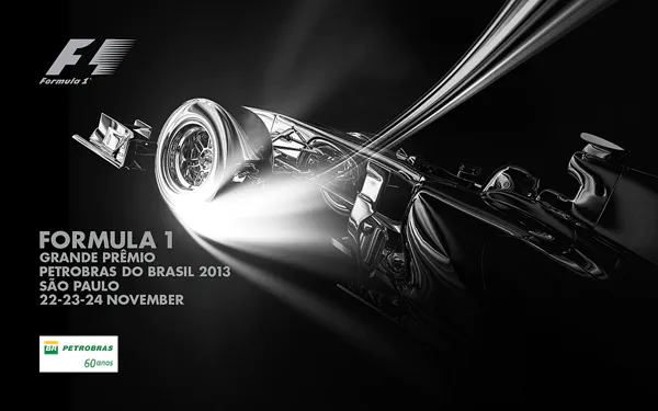 2013-11-24 | Grande Premio Do Brasil | Interlagos | Formula 1 Event Artworks | formula 1 event artwork | formula 1 programme cover | formula 1 poster | carsten riede