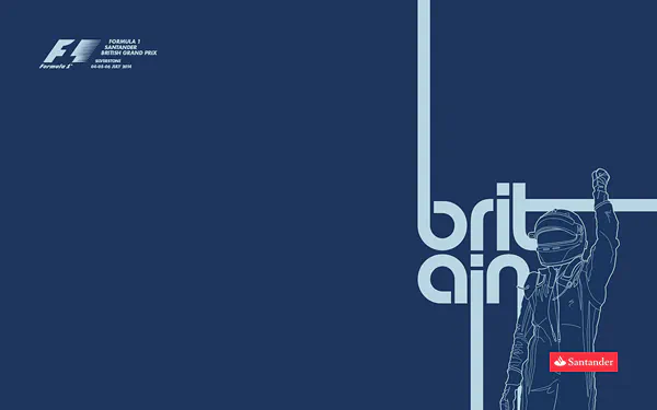 2014-07-06 | British Grand Prix | Silverstone | Formula 1 Event Artworks | formula 1 event artwork | formula 1 programme cover | formula 1 poster | carsten riede