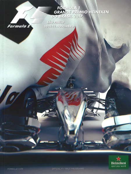 2017-11-12 | Grande Premio Do Brasil | Interlagos | Formula 1 Event Artworks | formula 1 event artwork | formula 1 programme cover | formula 1 poster | carsten riede