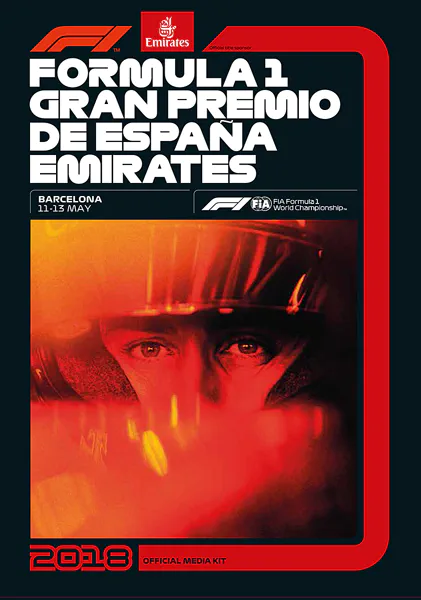 2018-05-13 | Gran Premio De Espana | Barcelona | Formula 1 Event Artworks | formula 1 event artwork | formula 1 programme cover | formula 1 poster | carsten riede