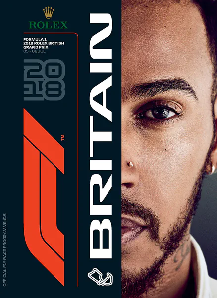 2018-07-08 | British Grand Prix | Silverstone | Formula 1 Event Artworks | formula 1 event artwork | formula 1 programme cover | formula 1 poster | carsten riede