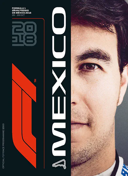 2018-10-28 | Gran Premio De Mexico | Mexico | Formula 1 Event Artworks | formula 1 event artwork | formula 1 programme cover | formula 1 poster | carsten riede