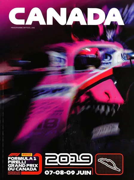 2019-06-09 | Grand Prix Du Canada | Montreal | Formula 1 Event Artworks | formula 1 event artwork | formula 1 programme cover | formula 1 poster | carsten riede
