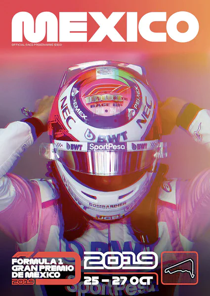 2019-10-27 | Gran Premio De Mexico | Mexico | Formula 1 Event Artworks | formula 1 event artwork | formula 1 programme cover | formula 1 poster | carsten riede