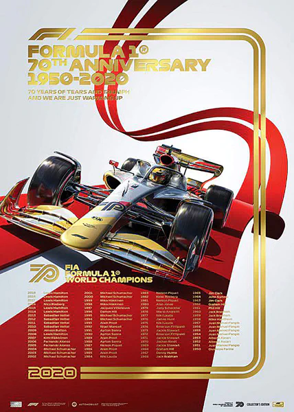2020-08-16 | Gran Premio De Espana | Barcelona | Formula 1 Event Artworks | formula 1 event artwork | formula 1 programme cover | formula 1 poster | carsten riede