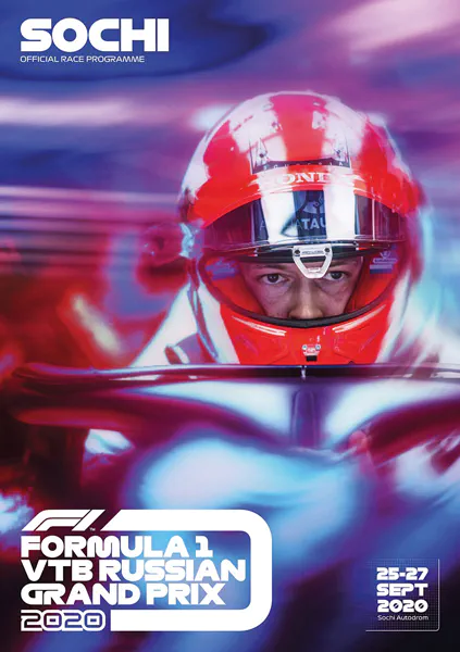 2020-09-27 | Russian Grand Prix | Sochi | Formula 1 Event Artworks | formula 1 event artwork | formula 1 programme cover | formula 1 poster | carsten riede