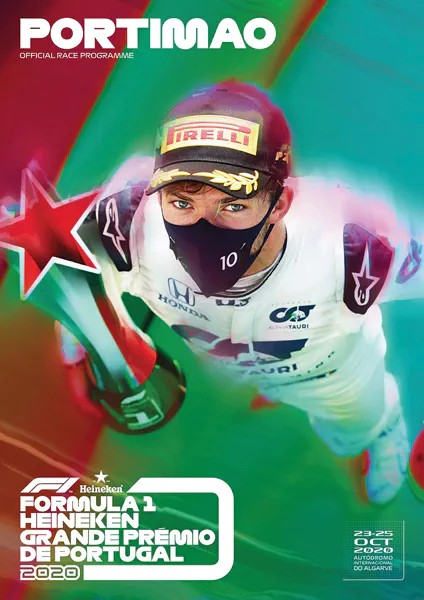 2020-10-25 | Grande Premio De Portugal | Portimao | Formula 1 Event Artworks | formula 1 event artwork | formula 1 programme cover | formula 1 poster | carsten riede