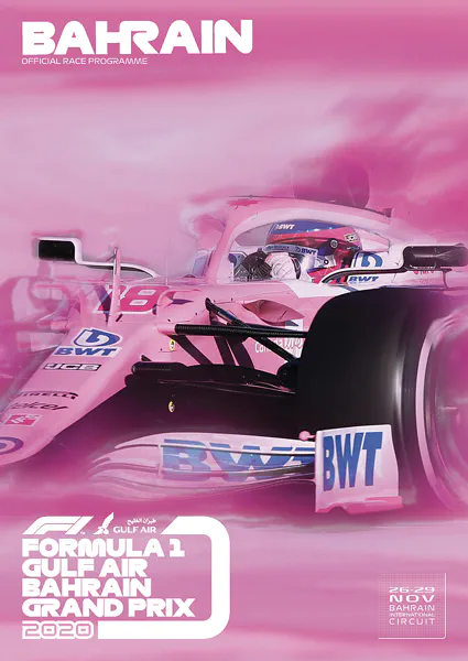 2020-11-29 | Bahrain Grand Prix | Sakhir | Formula 1 Event Artworks | formula 1 event artwork | formula 1 programme cover | formula 1 poster | carsten riede
