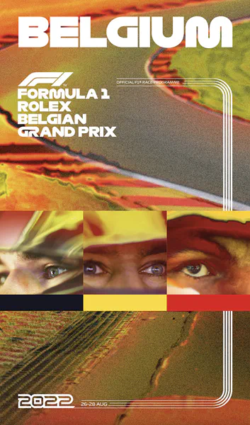 2022-08-28 | Grand Prix De Belgique | Spa-Francorchamps | Formula 1 Event Artworks | formula 1 event artwork | formula 1 programme cover | formula 1 poster | carsten riede