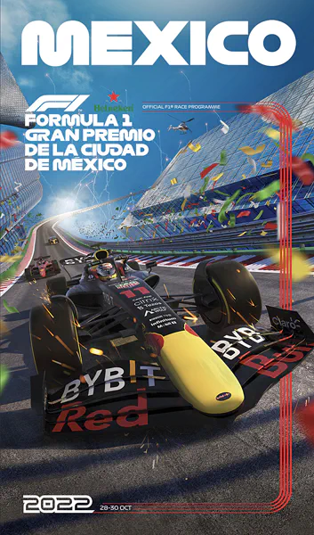 2022-10-30 | Gran Premio De La Ciudad De Mexico | Mexico | Formula 1 Event Artworks | formula 1 event artwork | formula 1 programme cover | formula 1 poster | carsten riede