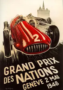 1948-05-02 | Grand Prix Des Nations | Geneve | Formula 1 Event Artworks | formula 1 event artwork | formula 1 programme cover | formula 1 poster | carsten riede
