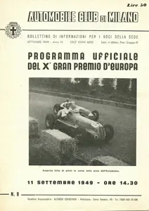 1949-09-11 | 1949 Gran Premio D`Italia | Monza
