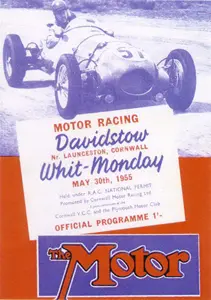 1955-05-30 | Cornwall M.R.C. Formula 1 Race | Davidstow | Formula 1 Event Artworks | formula 1 event artwork | formula 1 programme cover | formula 1 poster | carsten riede