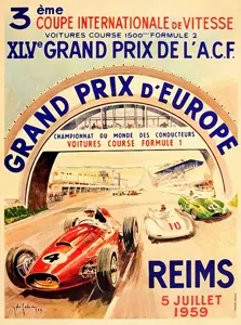 1959-07-05 | 1959 Grand Prix De l`Automobile Club De France | Reims